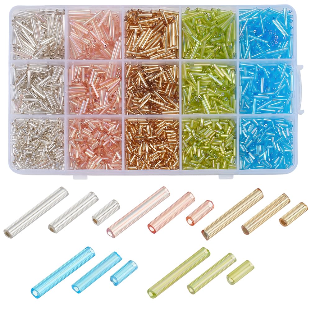 Perles en verre doublées argentées PH PandaHall pour la confection de bijoux fins