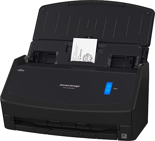 Miniatura 6 de Fujitsu ScanSnap iX1400 - Escáner simple de documentos con botón de un solo toque para Mac o PC, color negro (renovado)