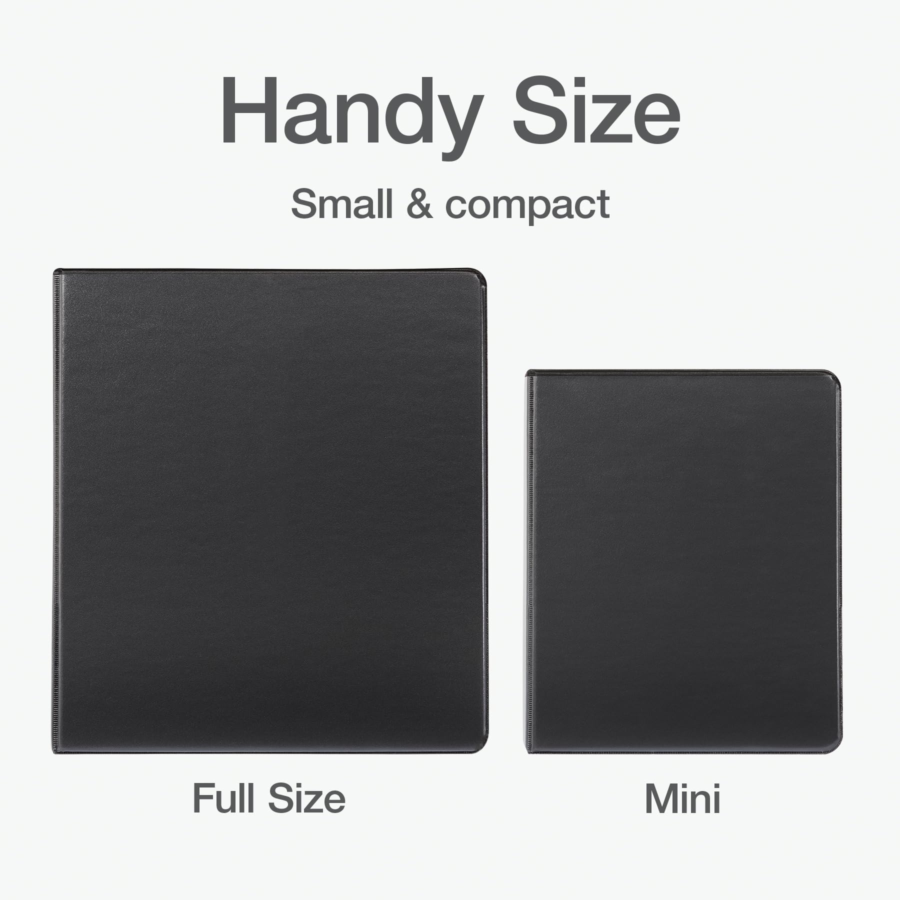 Oxford Mini View Binders 1 Round Rings Small Binders for School or Office Holds A5 Size Paper 2 — view 3