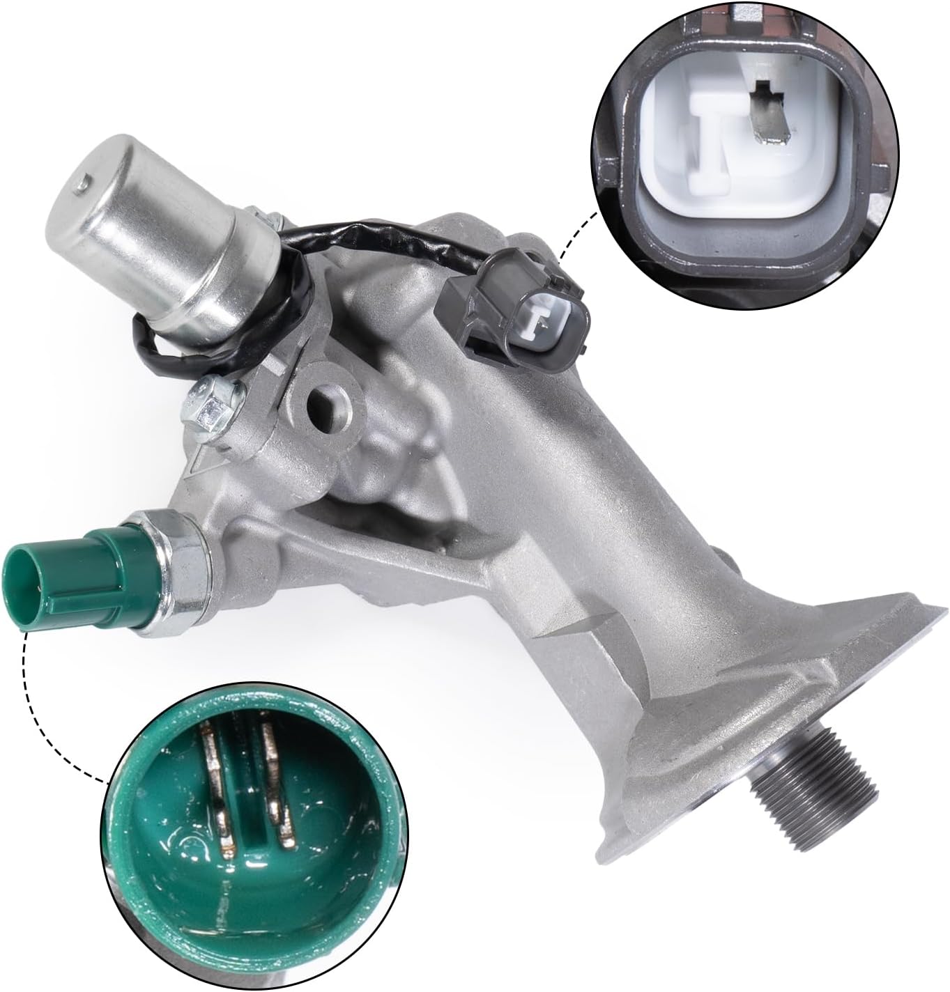 15811P8EA01 Variable Valve Timing VVT Solenoid Actuator Compatible With Honda Accord 2000-2007 3.0L,Odyssey 1995-2006 2.2L 3.5L,Ridgeline 2006-2008 3.5L,Pilot 2003-2008 3.5L.