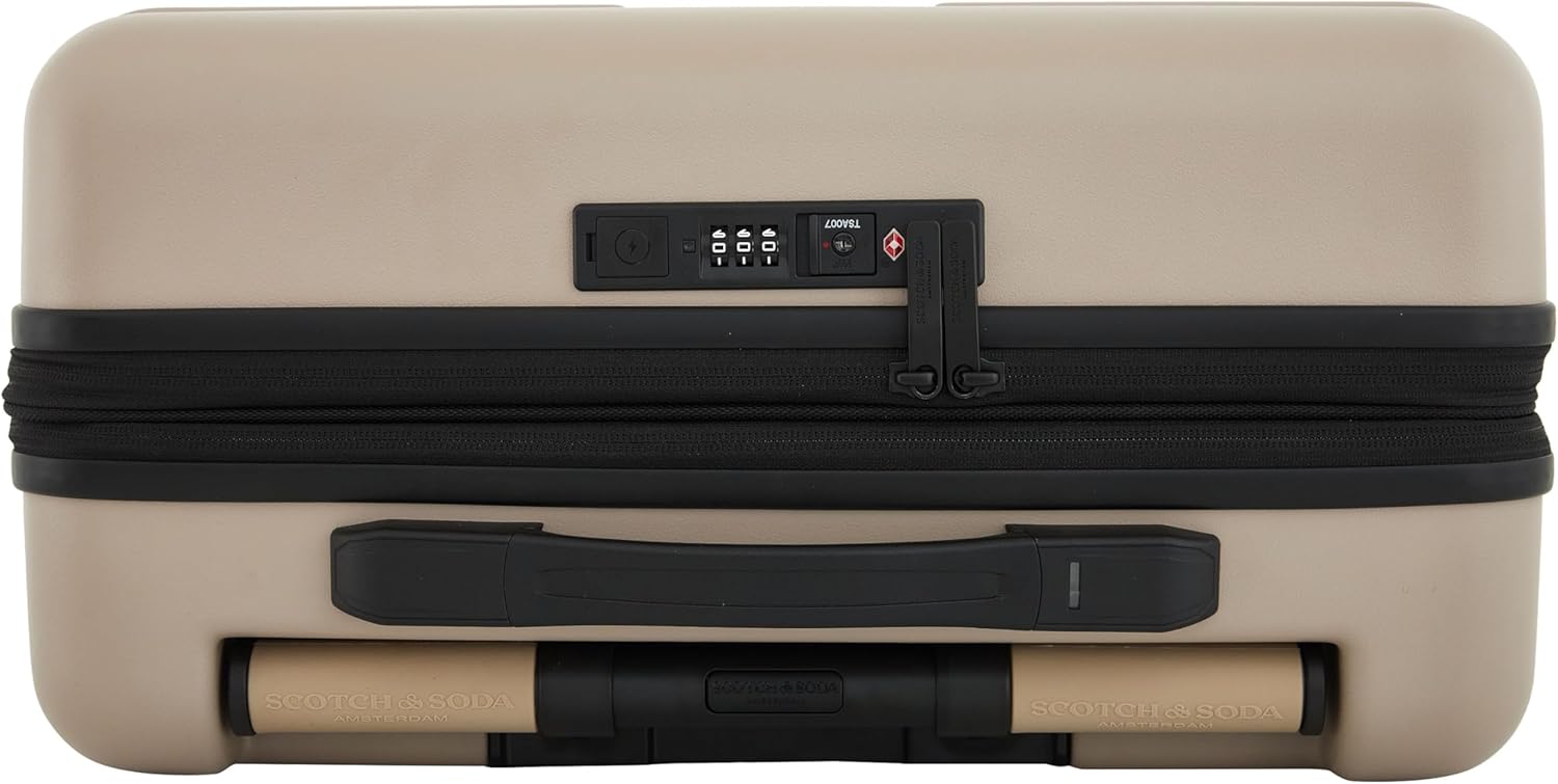 Scotch & Soda Tilburg Luggage, Pebble, 19-Inch Trunk Briefcase