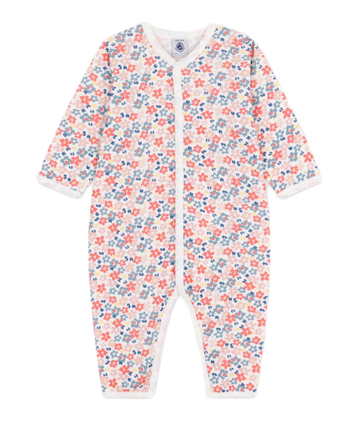 Petit Bateau Pyjama Bébé en Coton sans Pieds Imprimé A0e6a05 Vêtements Nuit Bébé Fille (Lot de 1)