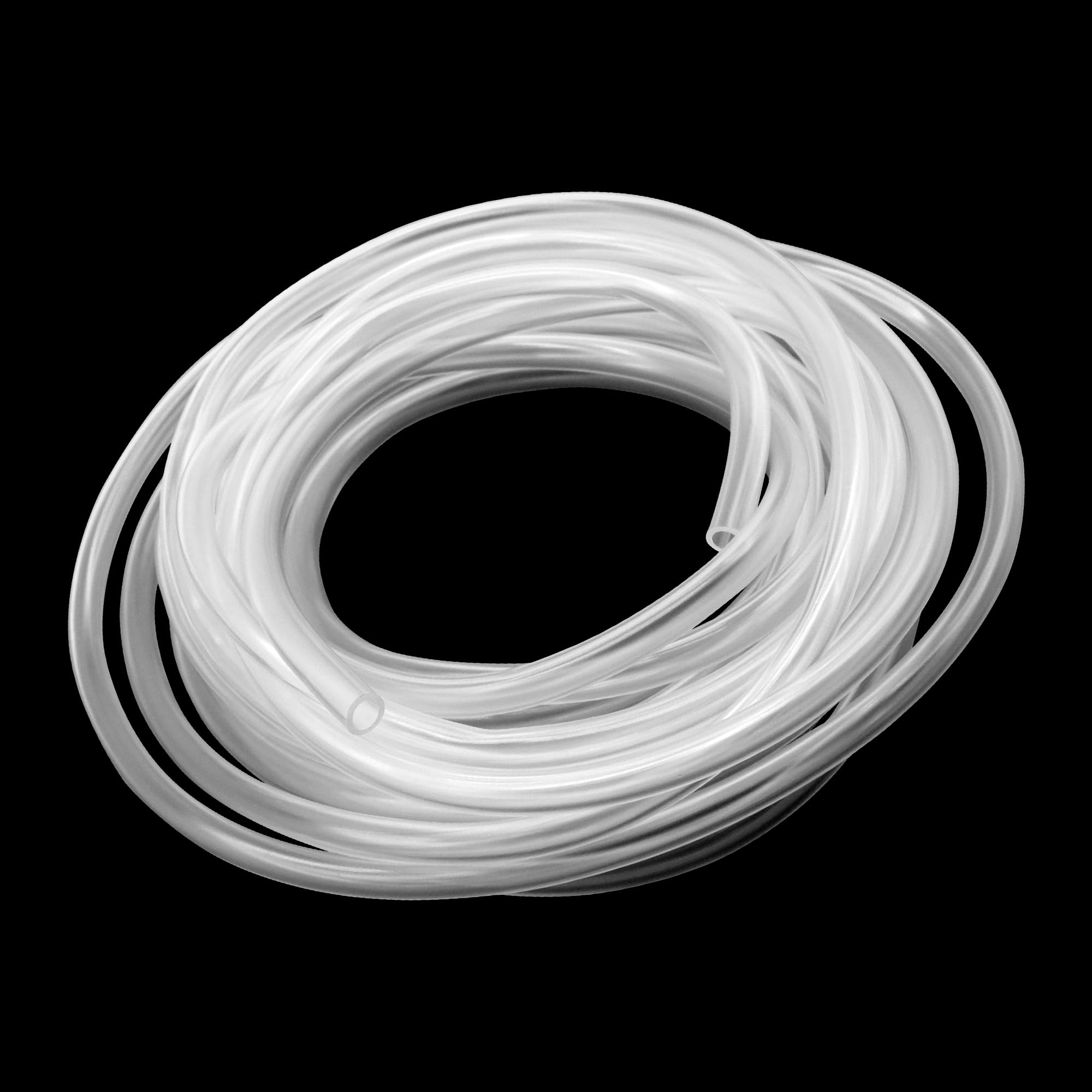 Lavmhab Clear Pvc Tubing 3Mm Id X 6Mm Od – 6M Flexible Vinyl Hose For Water, Air & Aquarium Use, Lightweight Plastic Pipe