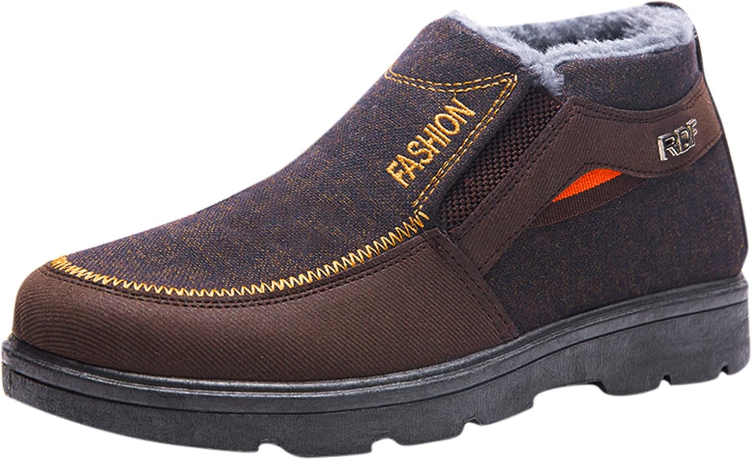 Winter Boots Men Boys Short Bootie Outdoor Warm Shoes Ankle Snow Boots