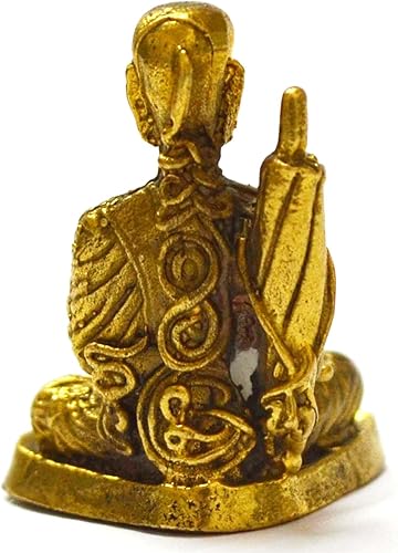 Miniatura 3 de Amuletos tailandeses joyería regalo Phra Sivalee Mini Buddha Amuleto Lucky Trade Money Riqueza rica, Latón