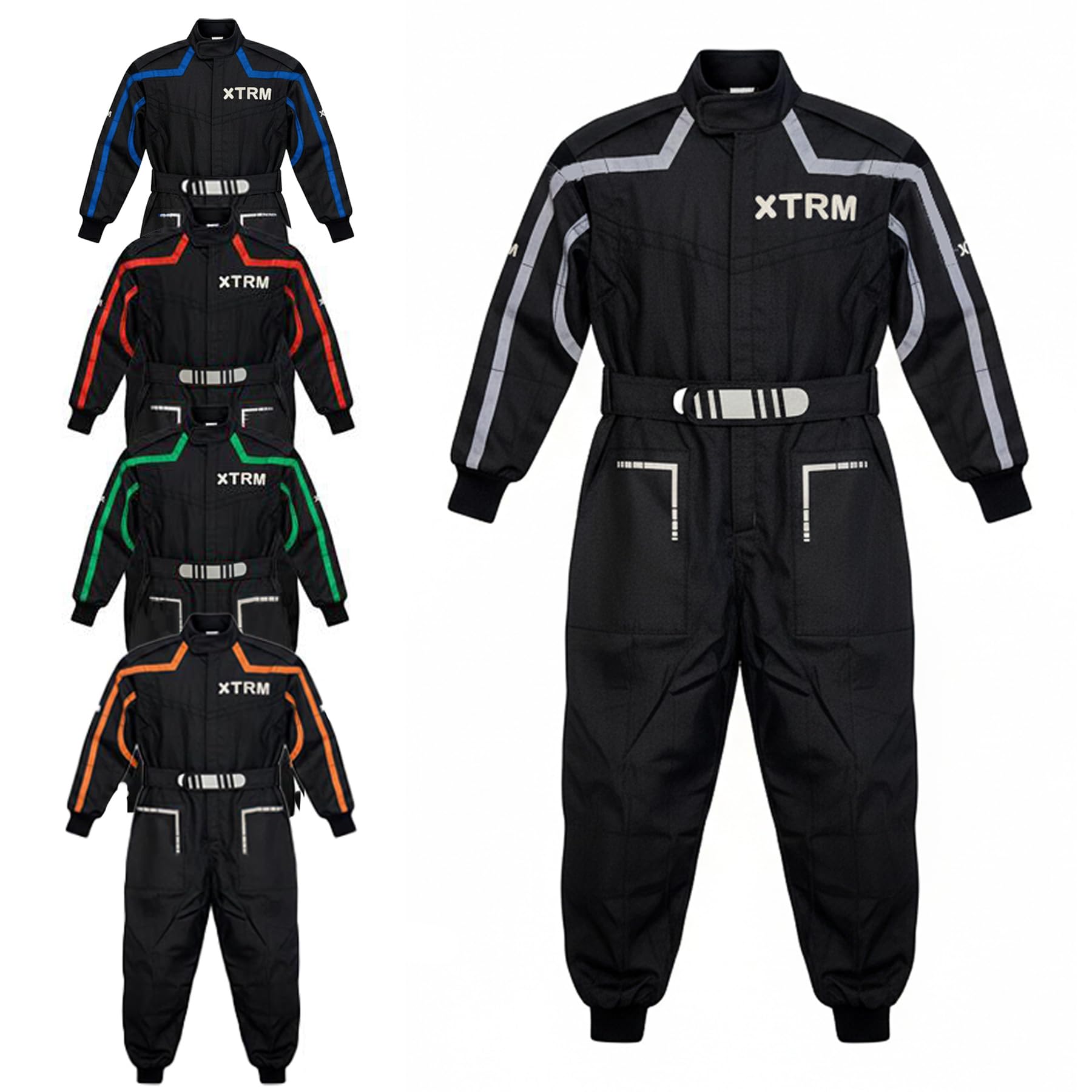 3GO Kids Motocross Motorbike Race Kart Suit Overall New Motorcycle Clothing Child For Quad MX Off Road Trials Go Karting ATV MTB BMX Enduro Dirt Bike One Piece Suit