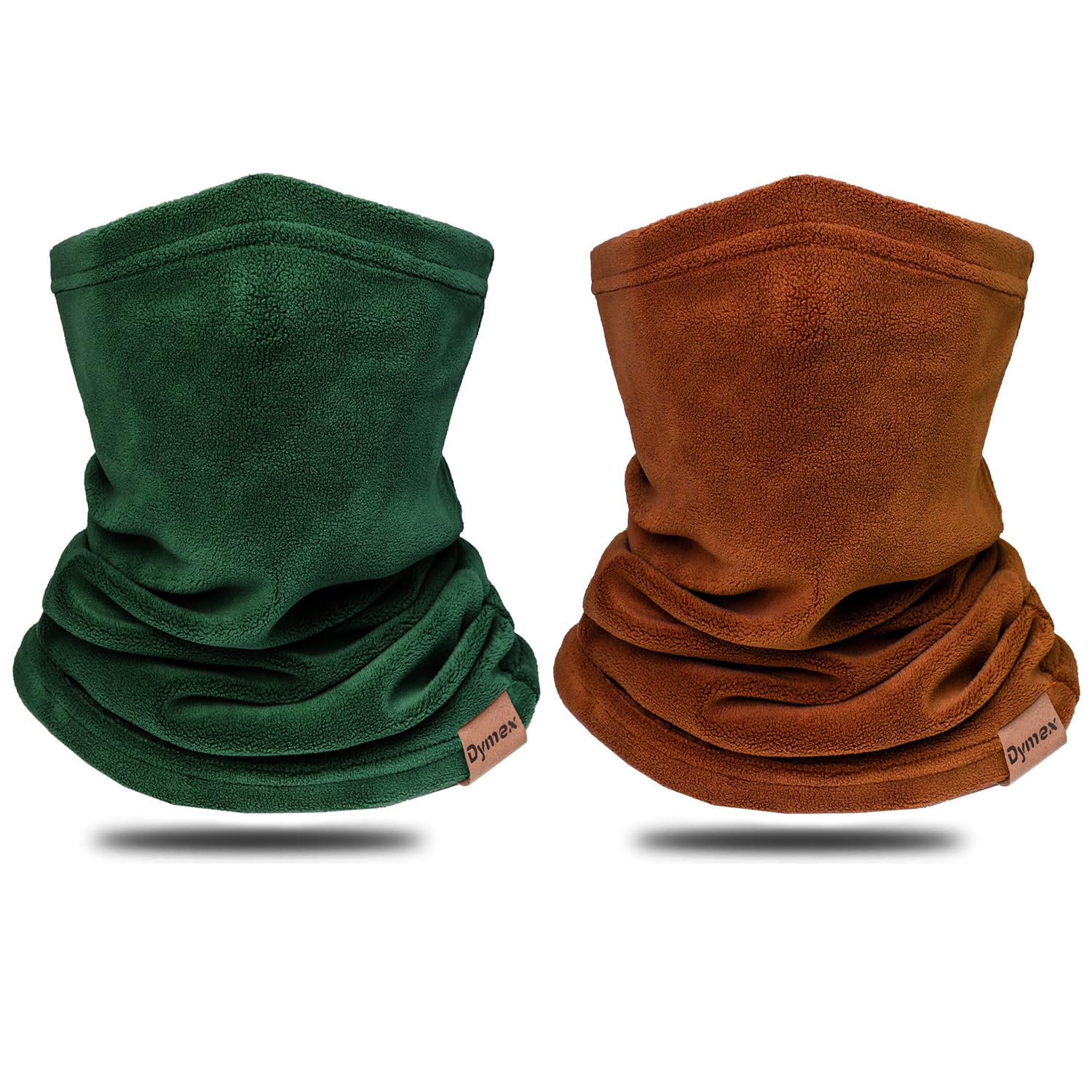 Dymex 2 PCS Kids Neck Warmer Gaiter Winter Fleece Neck Cover Balaclava Windproof Face Cover Mask for Ski Motorcycle