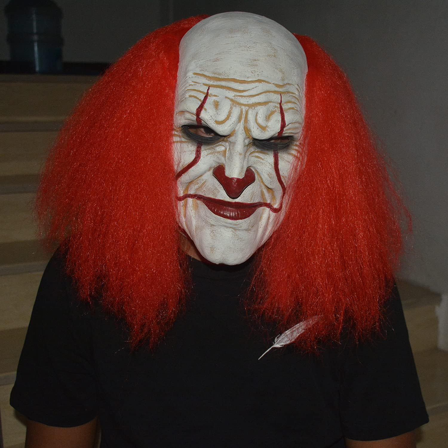 Tree Stump Halloween Mask for Men Cosplay Scary Clown Masks for Adults