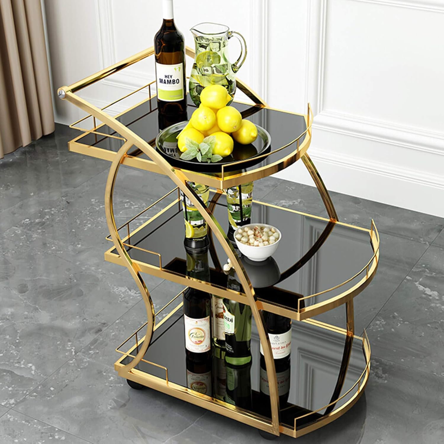 BRDR FURBO デンマーク ティートロリー キャスター キッチン ワゴン