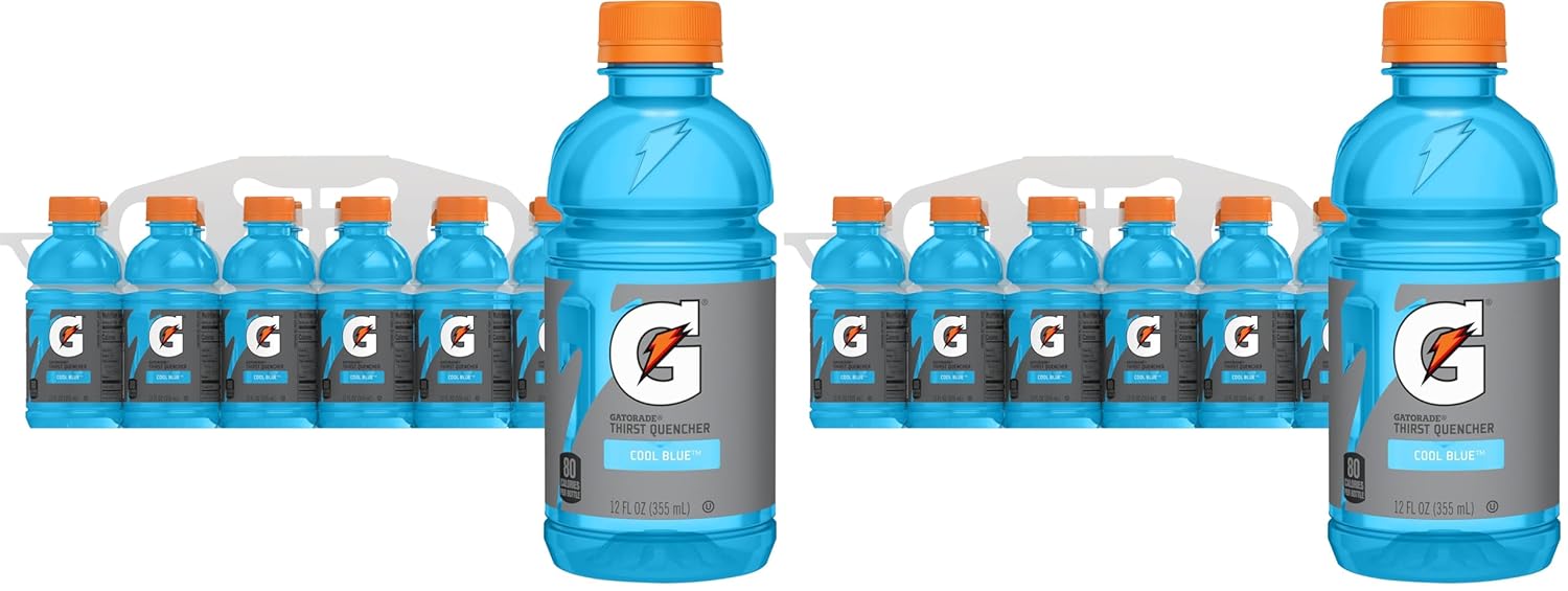 Gatorade Glacier Cherry, 12 Fl Oz, pack of 60