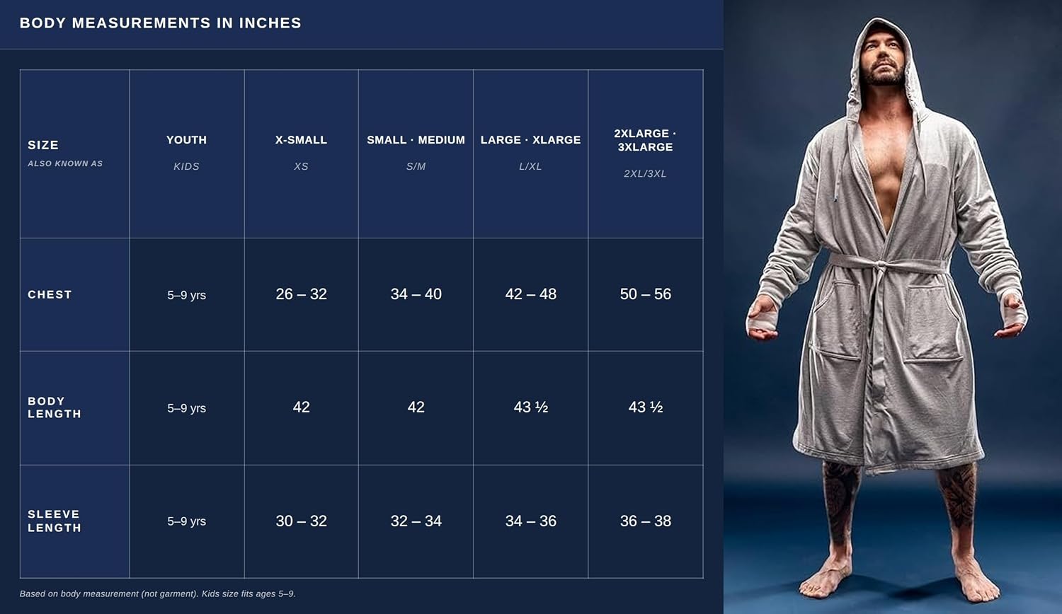 DudeRobe Men's Robe – Hooded TERRY Bath Robe for Men with Pockets | Soft, Comfy Men’s Bathrobe from Shark Tank image 5