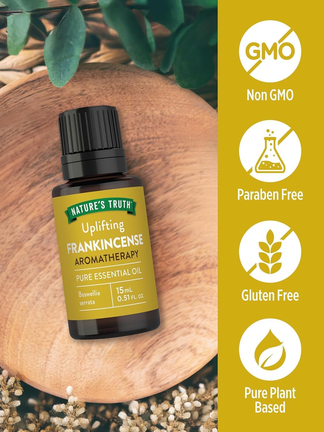 Nature's Truth Frankincense Essential Oil - .5 oz, Pack of 3