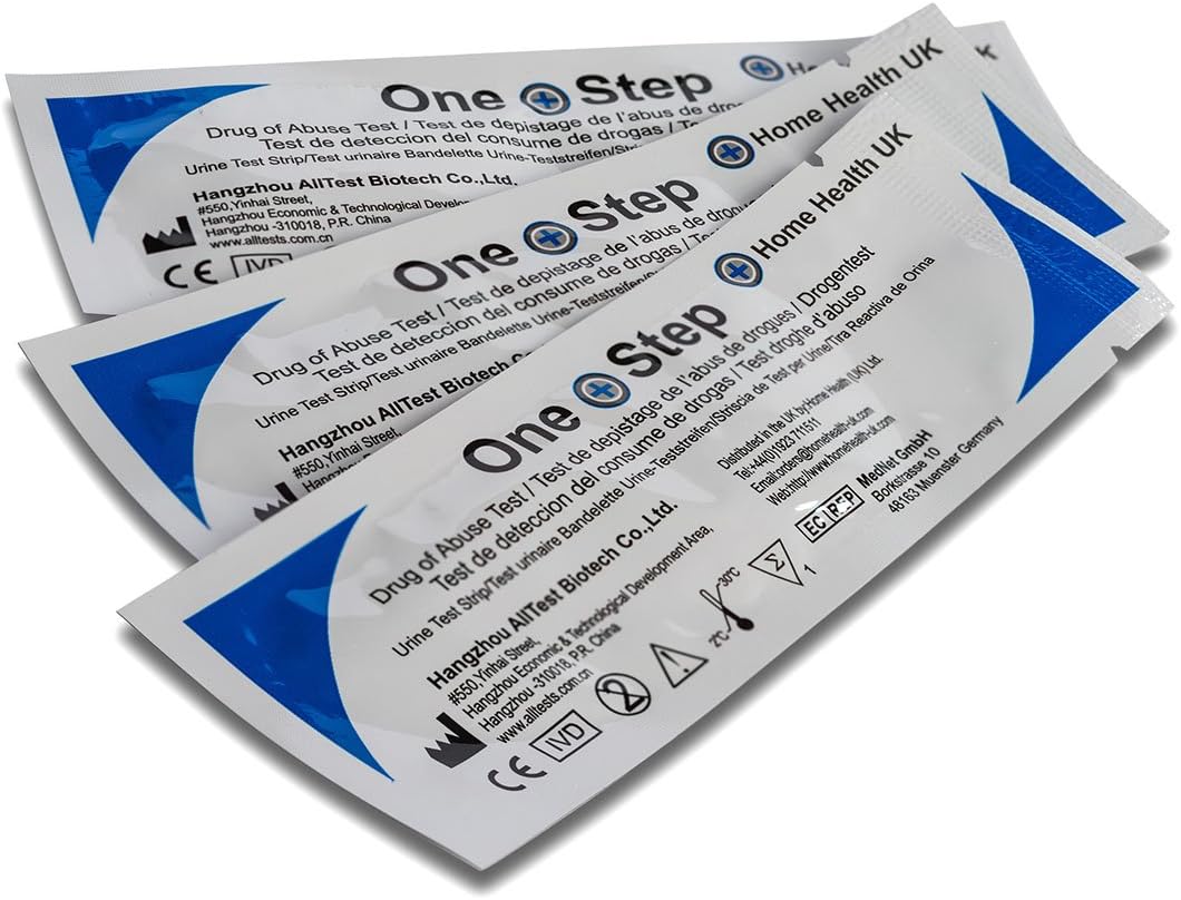 25 x Methamphetamine Drug Testing Kits Urine Test Strips - One Step