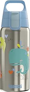 SIGG - Stainless Steel Kids Water Bottle - Shield Ghana - View #2
