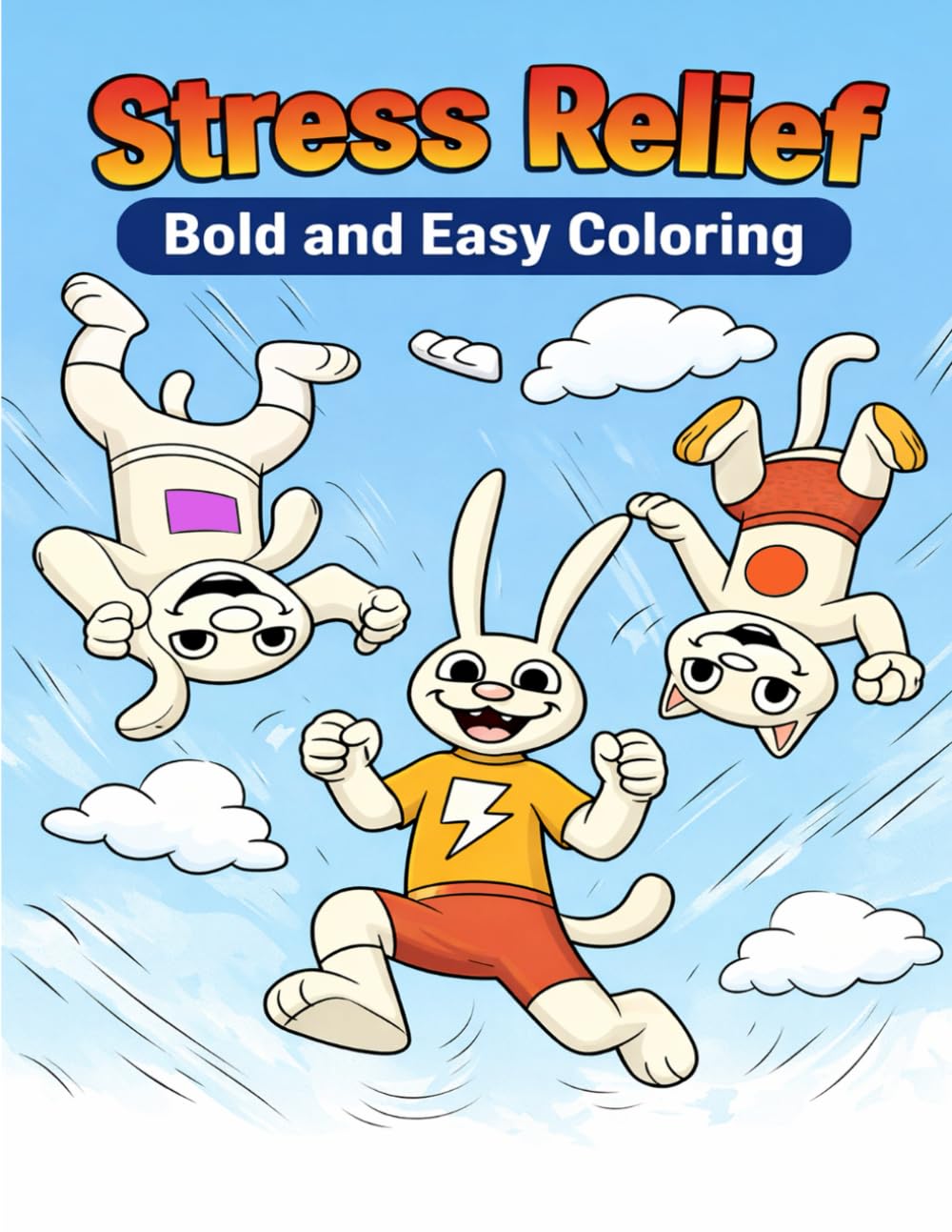 Stress Relief Bold and Easy Coloring