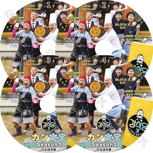 K-POP DVD A �J���H��3 4��SET �� ���{�ꎚ������ IDOL KPOP DVD