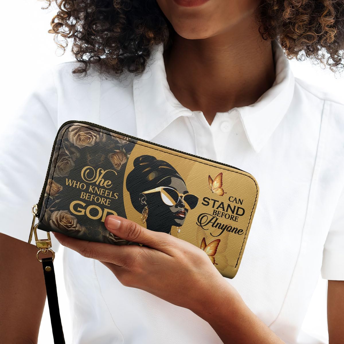 Sistabag Leather Clutch - Wallet For African Women - Mother's Day & Birthday Gifts (STB10)