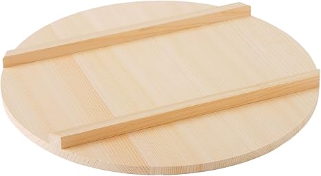 Amazon Co Jp 池川木材 寿司桶 蓋 木曽さわら 飯台用 27cm ホーム キッチン