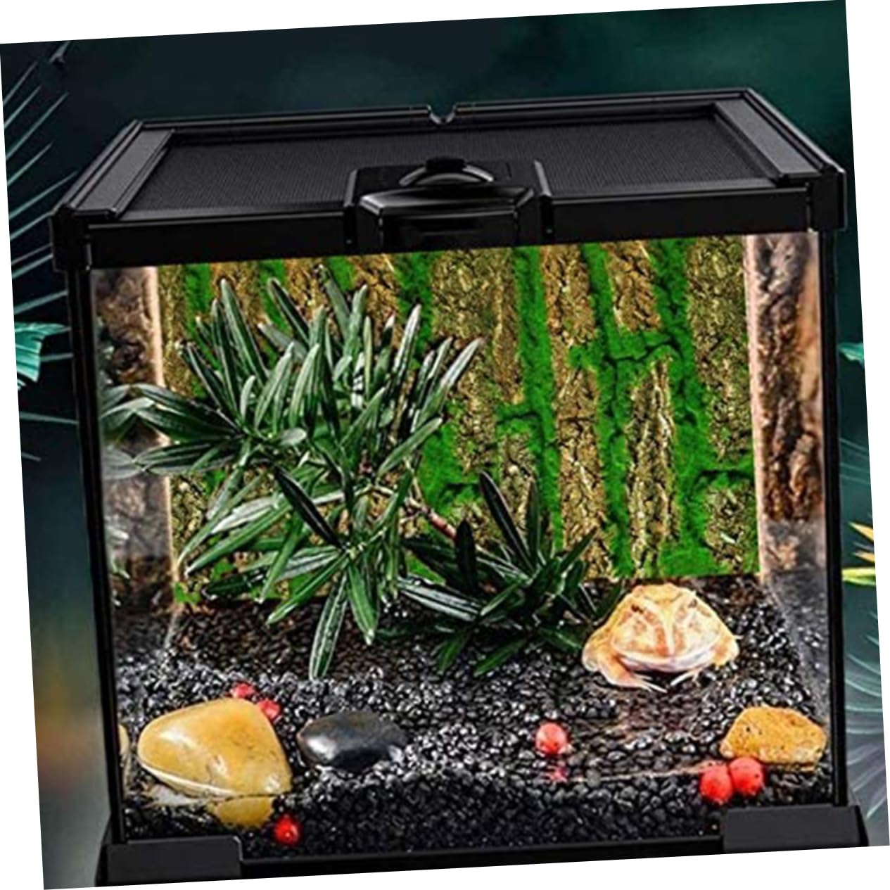 TOYANDONA 2piezas Tablero Decorativo De Imitada De Acuario Decoración De Pared De