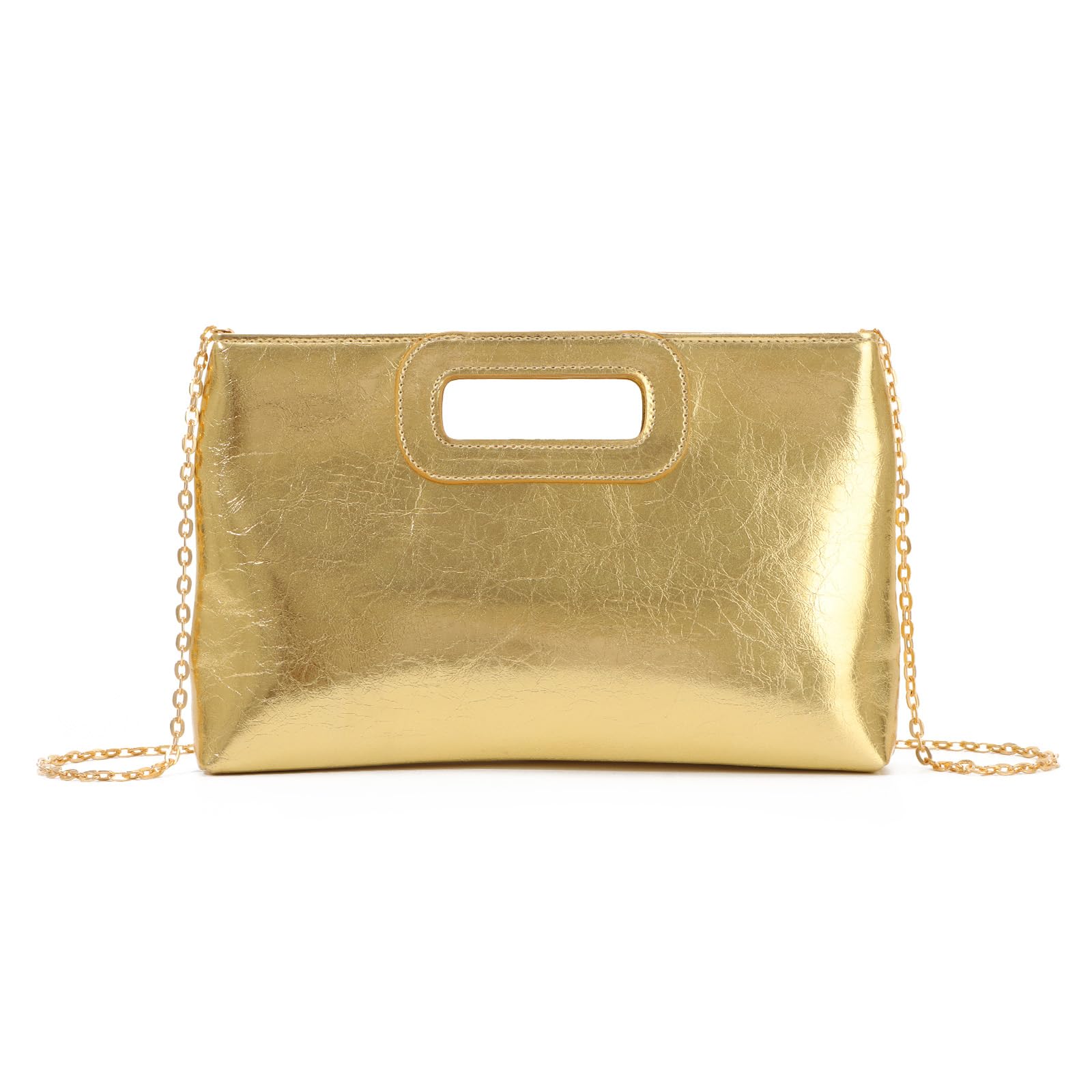 PU Borsa Da Sera In Pelle Pochette per Le Donne Formale Elegante Crossbody Borse