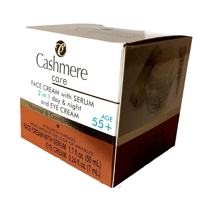 Cashmere Care Face Cream with Serum 2 in 1 day & night and