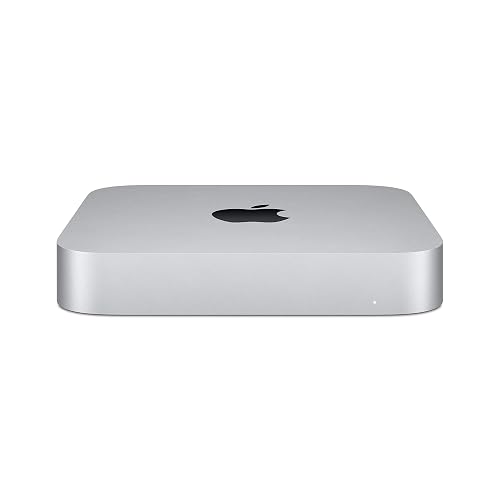 2020 Apple Mac Mini with Apple M1 Chip (8GB RAM, 256GB SSD Storage) Silver (Renewed) - 256 GB