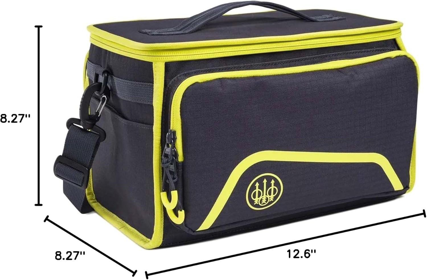 Beretta Challenge Durable Ripstop Lightweight Functional Versatile Outdoor Hunting Shooting Tactical Zippered Cartridge Bag with Convenient Carrying Options