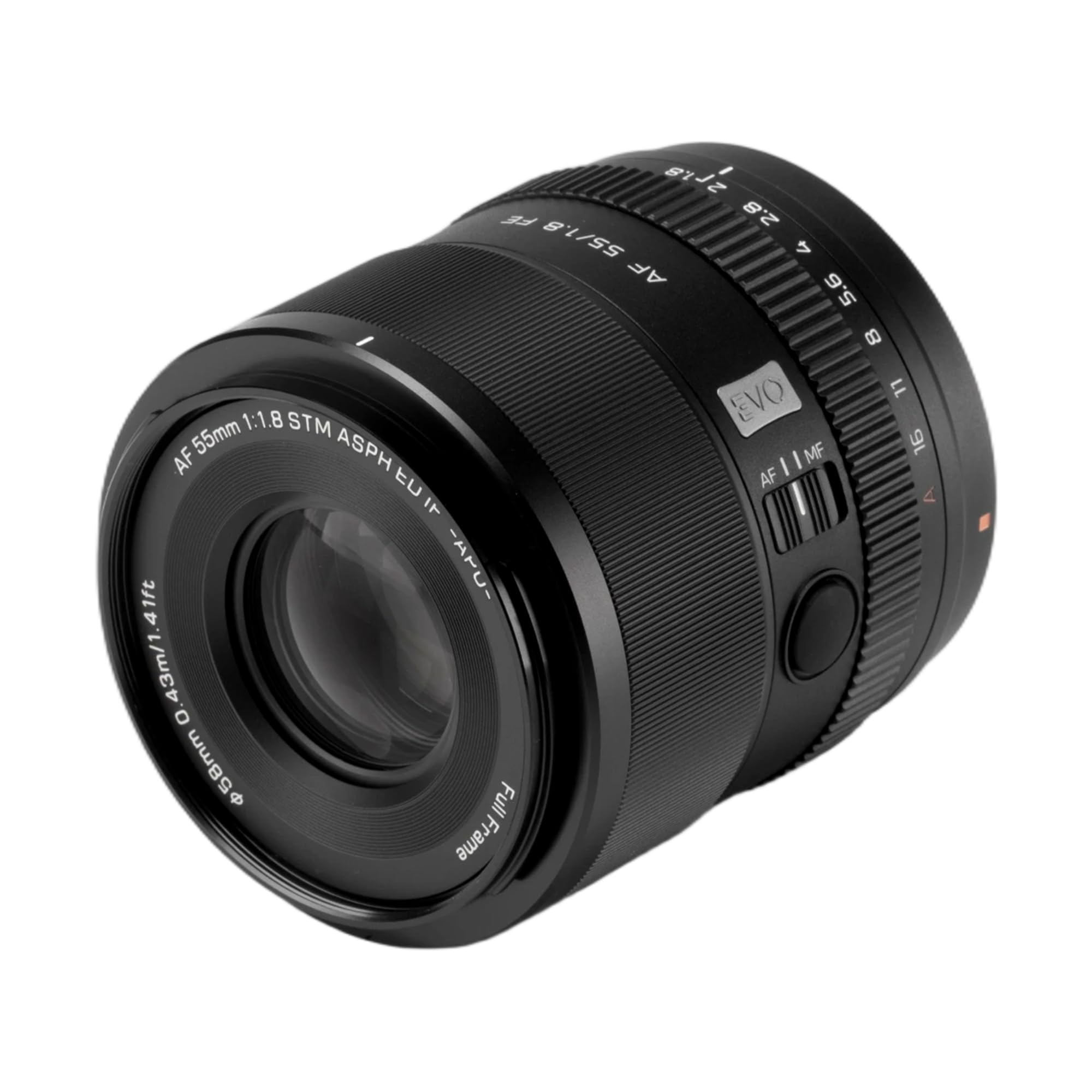 VILTROX APO 55mm F1.8 FE Obiettivo, AF 55mm f/1.8 EVO per Sony E, Obiettivo Full Frame con Autofocus per Sony A7CII A7CR ZVE1 A7RⅤ FX2 a7RⅣ a7Ⅳ a7RⅢ A6700 FX30 ZV-E10 a6600
