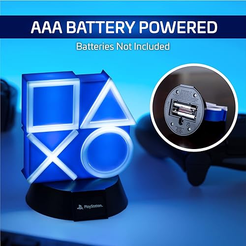 Miniatura 2 de Paladone PlayStation 5 Icon Light - Mercancía para decoración del hogar, color azul, PP7929PS