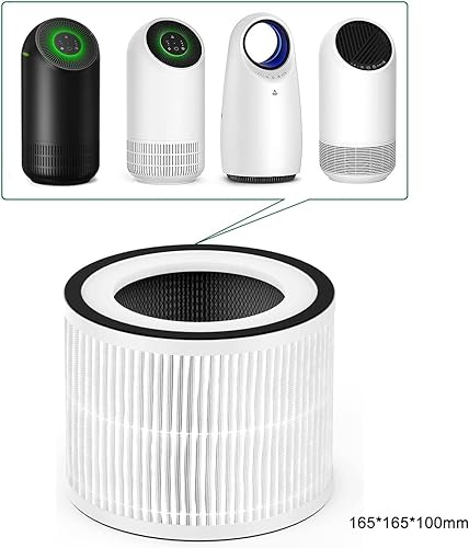 Miniatura 2 de MOOKA Filtro HEPA de repuesto certificado oficial para MOOKA Allo, Afloia Fillo purificador de aire, filtro de repuesto HEPA