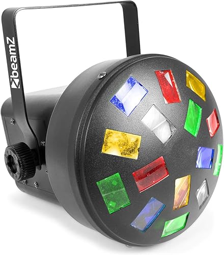 BeamZ Mini-Pilz-LED Disco-Scheinwerfer  Schwarz