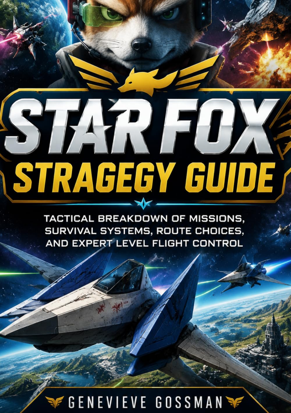 STAR FOX STRAGEGY GUIDE: TACTICAL BREAKDOWN OF MISSIONS, SURVIVAL SYSTEMS, ROUTE CHOICES, AND EXPERT LEVEL FLIGHT CONTROL