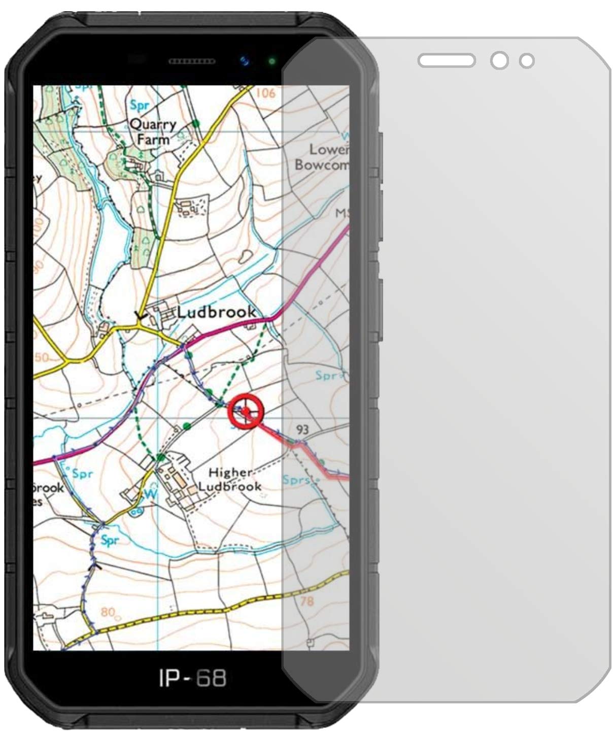 2 Pellicole Protettive Antiriflesso Dipos Per Ulefone Armor 2 – Opache, Anti-impronta, Made In Germany