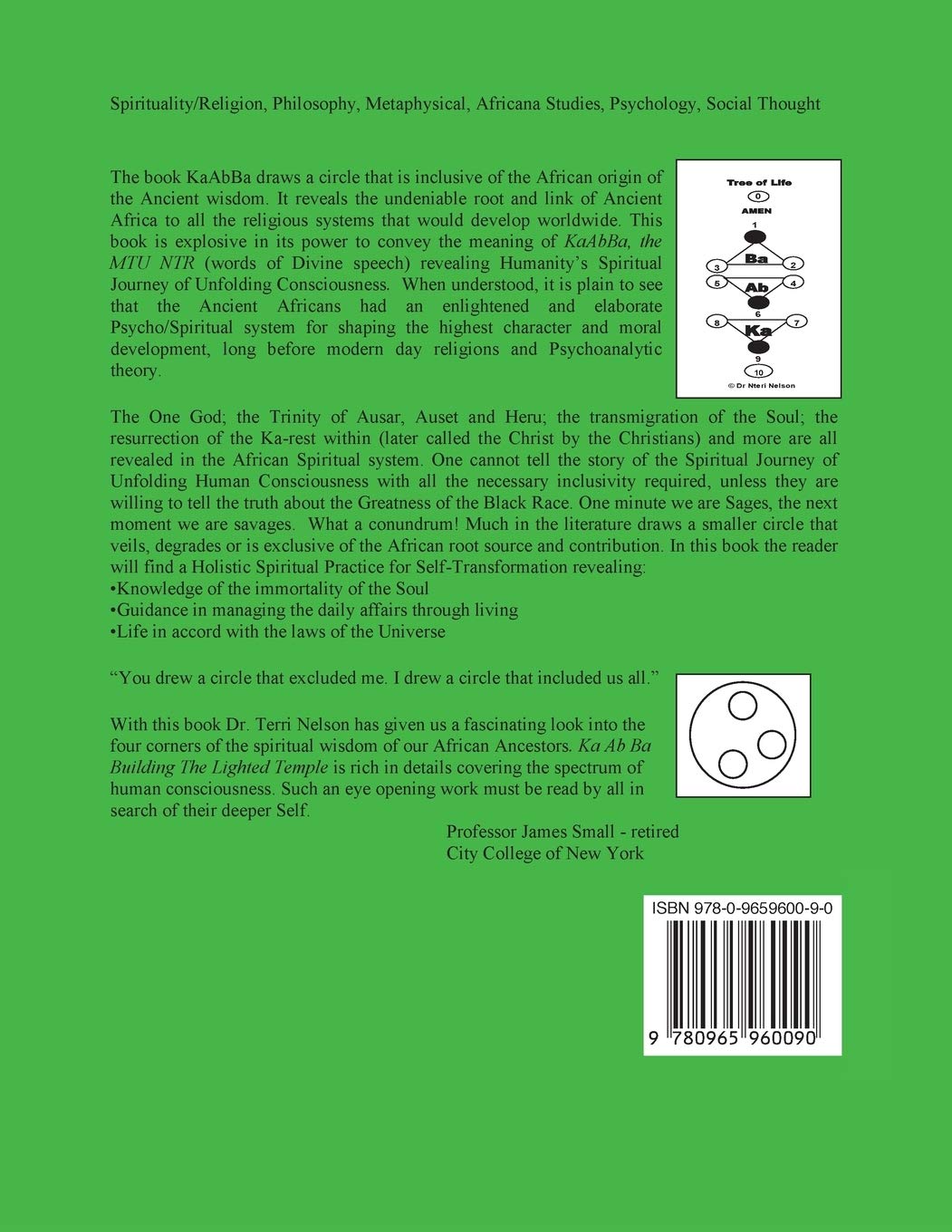 Ka Ab Ba (Kabala): Building the Lighted Temple/Metaphysical Keys To The Tree Of Life