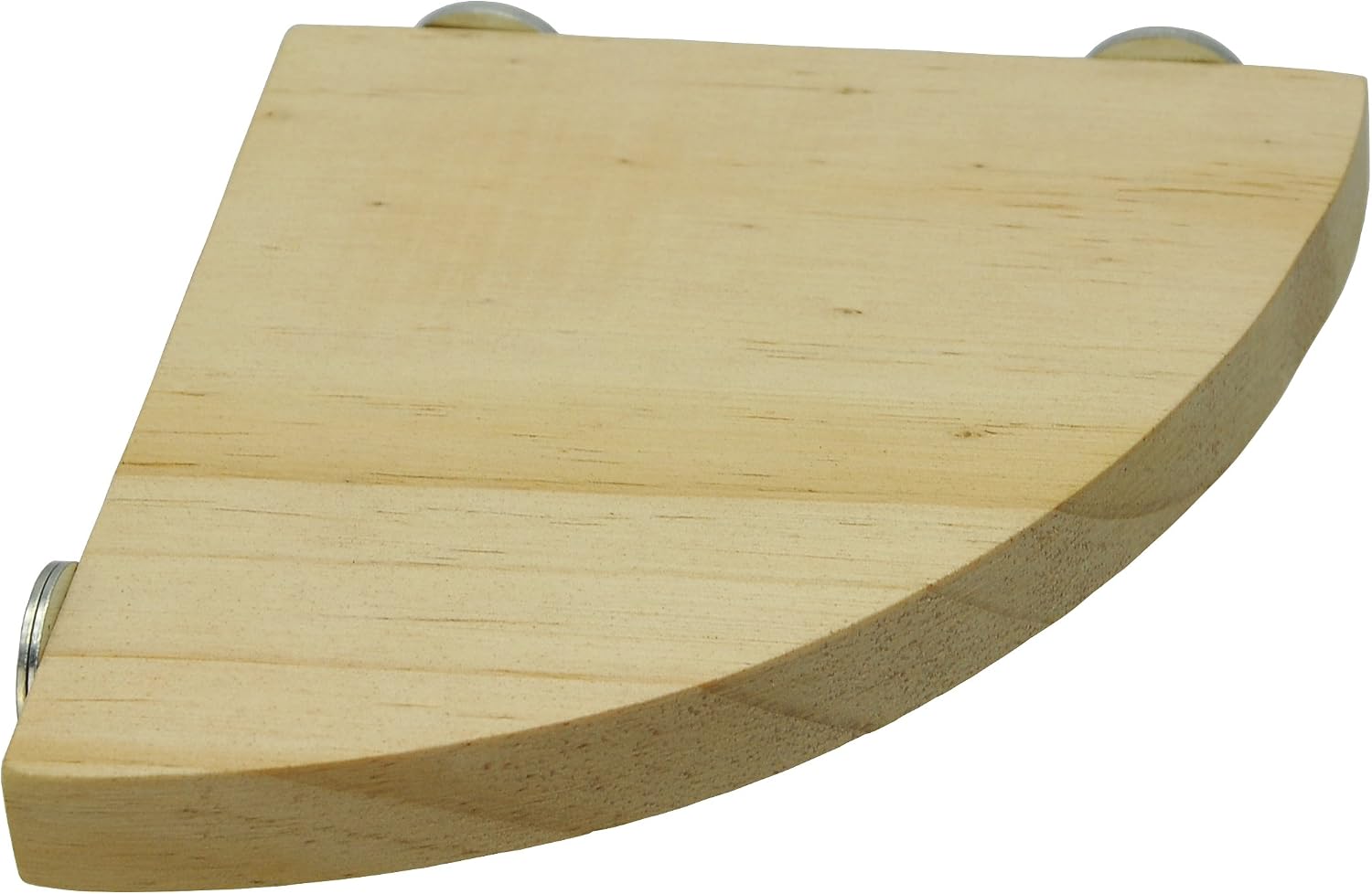 Niteangel Wooden Small Animals Platform, Fan Shape Springboard for Cage