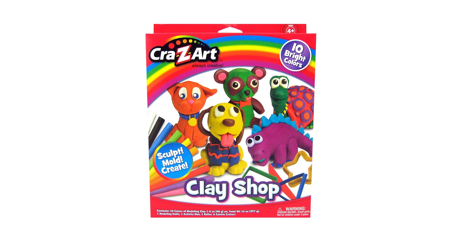 Clay　セット Cra-Z-Art Cra-Z-Crackle Clay Soft Modelite Dough, 1