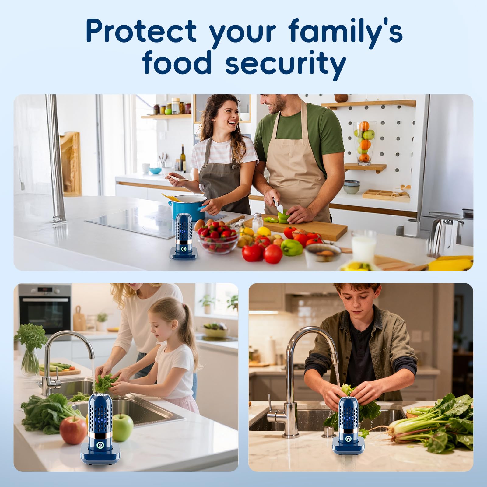 Máquina de limpieza de frutas y verduras, depuradora para carne, fruta y verdura, pescado
