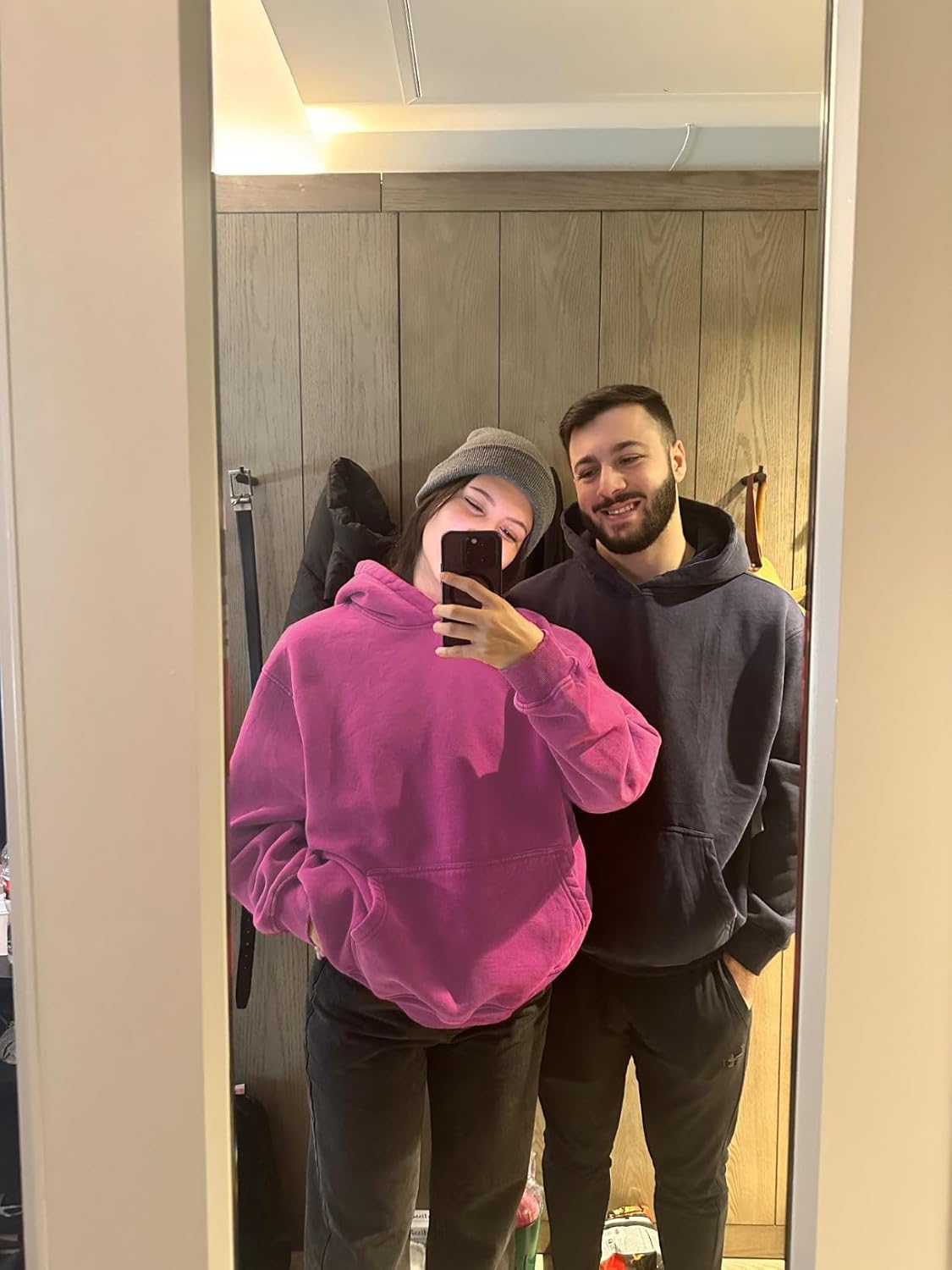 Oversized Hoodies For Women Gym Washed Cotton Warmy Fade Vintage Big Sweatshirt - Image 6