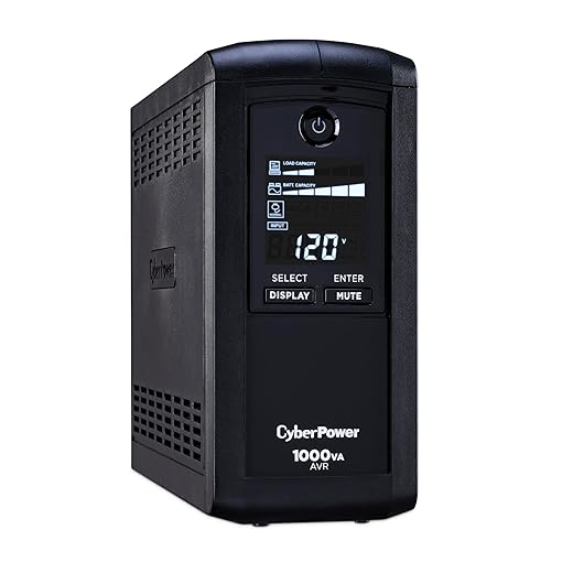 1000VA LCD UPS with AVR