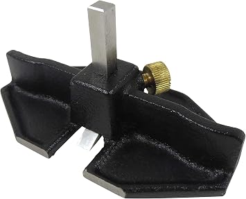 Taytools 468334 Small Router Plane 1/4 Inch Wide Blade, 4-1/8 x 1-1/4 Inch Base, Ductile Cast Iron Body, Blade Hardness 55-60 HRC