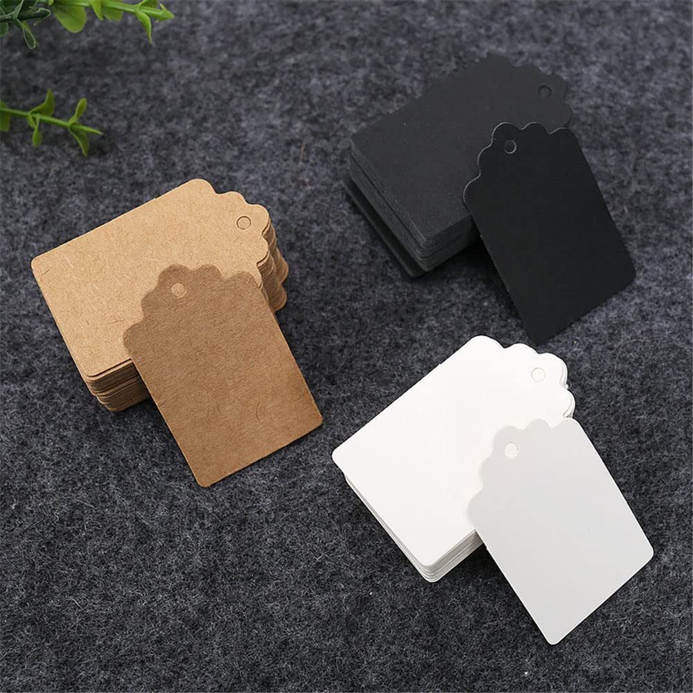GIVBRO Lot De 100 Étiquettes Cadeaux En Forme De Pomme - Cartes Suspendues Marron Pour Mariage Anniversaire Bricolage