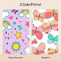 Vista 4 de The Honest Company Clean Conscious - Pañales para pieles sensibles, hasta un 100% a prueba de fugas, hipoalergénicos, estampados para niñas, caja