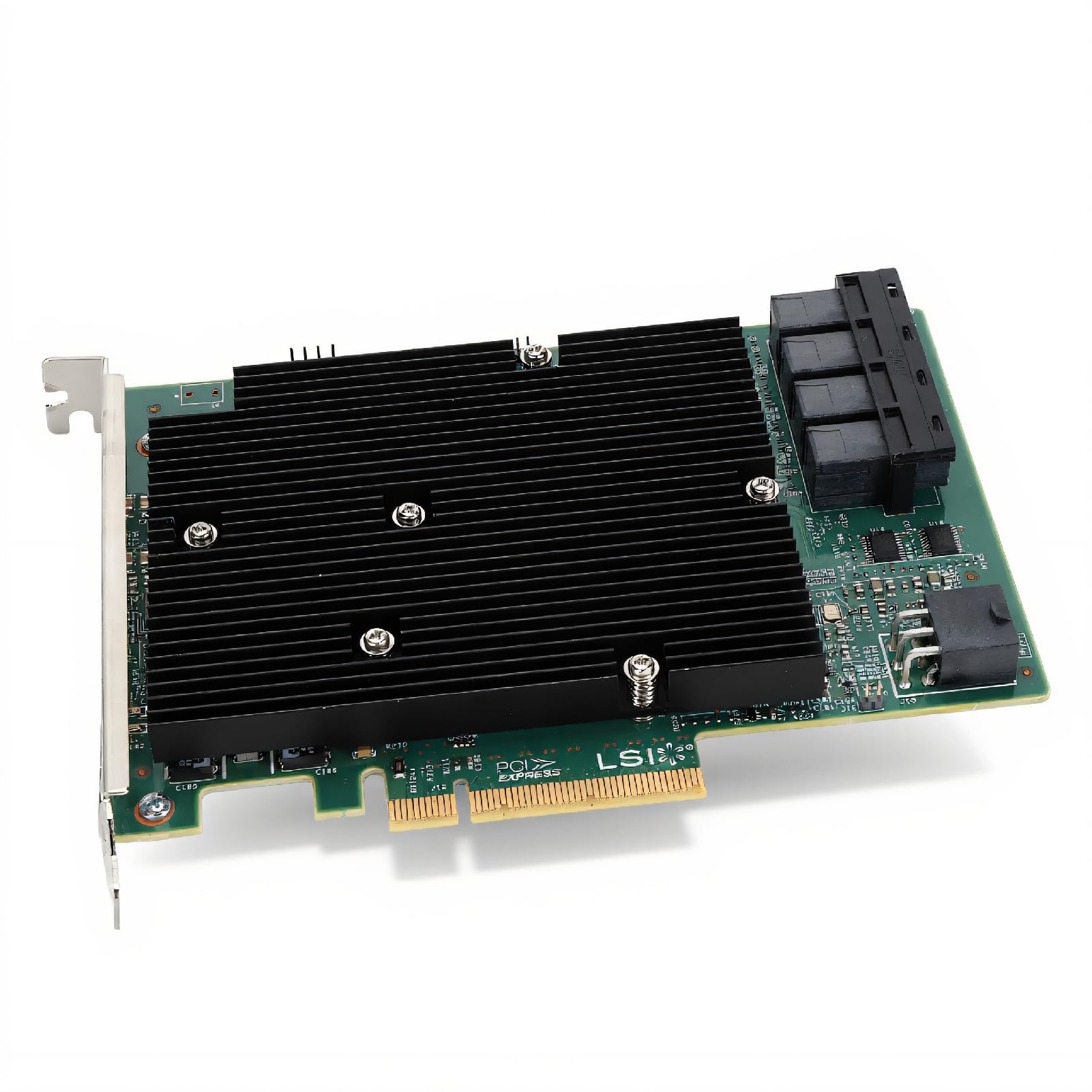 Carte HBA LSI SAS 9300 16I, Transfert Haute Vitesse, 16 Ports, connectivité de Périphérique Externe, Type de Bus PCIe 3.0, SAS 1024 Non, Périphériques, pour, VMware, Freebsd