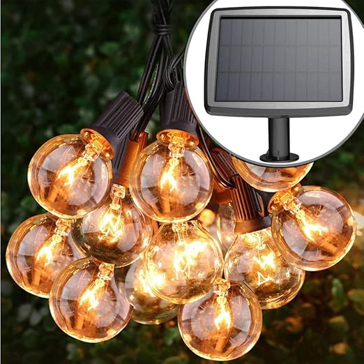 Silikang Solar String Lights, LED Solar String Light Outdoor
