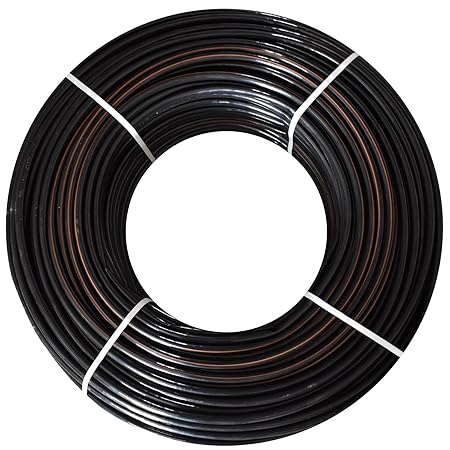 Mipatex Online 16mm Drip Irrigation Pipe, Main Supply Water Hose Line for Plant Garderning (Roll Length 50m)