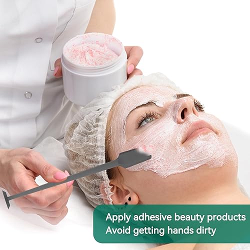 Miniatura 7 de Espátula de silicona para frascos, raspador de alimentos de mango largo de 14.2 in para tarros, batidos, licuadoras, raspador de mezcla de cocina,