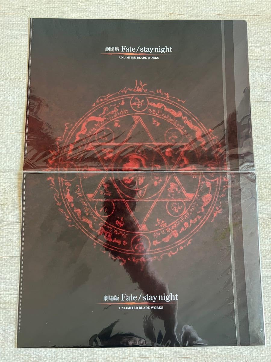 Amazon.co.jp: Fate staynight ubw クリアファイル 遠坂凛 アーチャー 