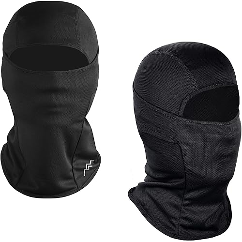 TRAILSIDE SUPPLY CO.Balaclava Face Mask for Men Women Sun Hood Tactical Lightweight Ski Motorcycle Cycling Running