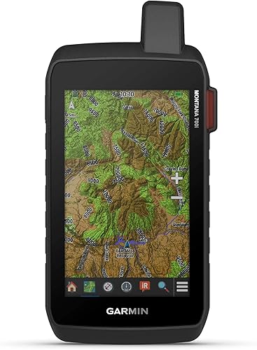 Garmin Montana 700i, portátil GPS resistente con tecnología inReach Satellite integrada, pantalla táctil a color de 5 pulgadas (renovada)