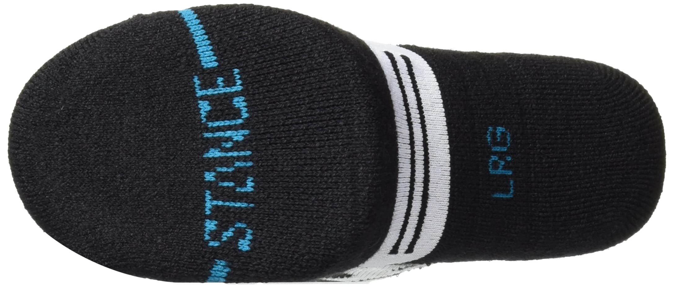 Stance Kids Fully Charged Snow Socks (Black, Large (Kids 3-5.5 / Men 3-5.5 / Women 5-7.5))